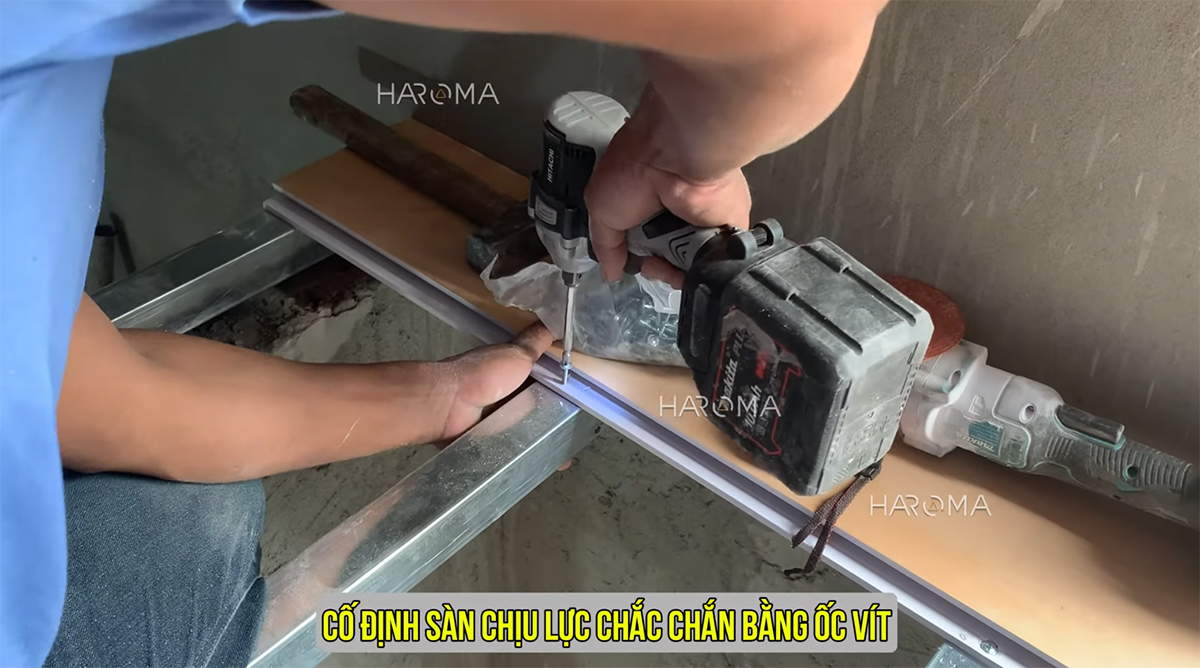 Cách thi công sàn nhựa chịu lực chi tiết