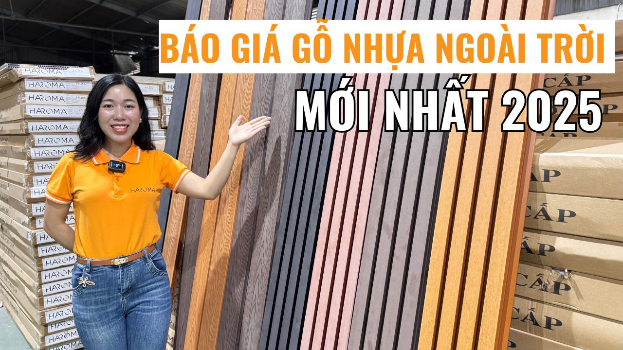 Báo giá gỗ nhựa ngoài trời cập nhật mới nhất 2025