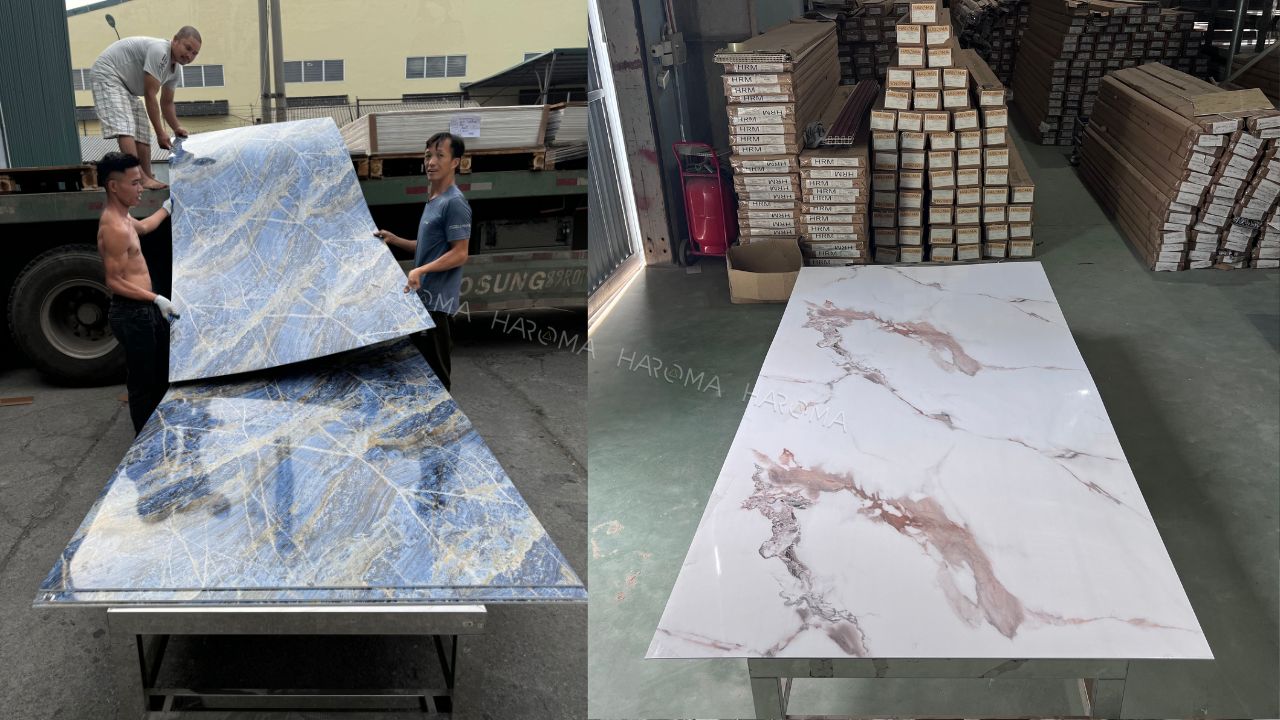 Tấm PVC vân đá: Phân loại, ưu nhược điểm, báo giá, ứng dụng mới nhất 2025