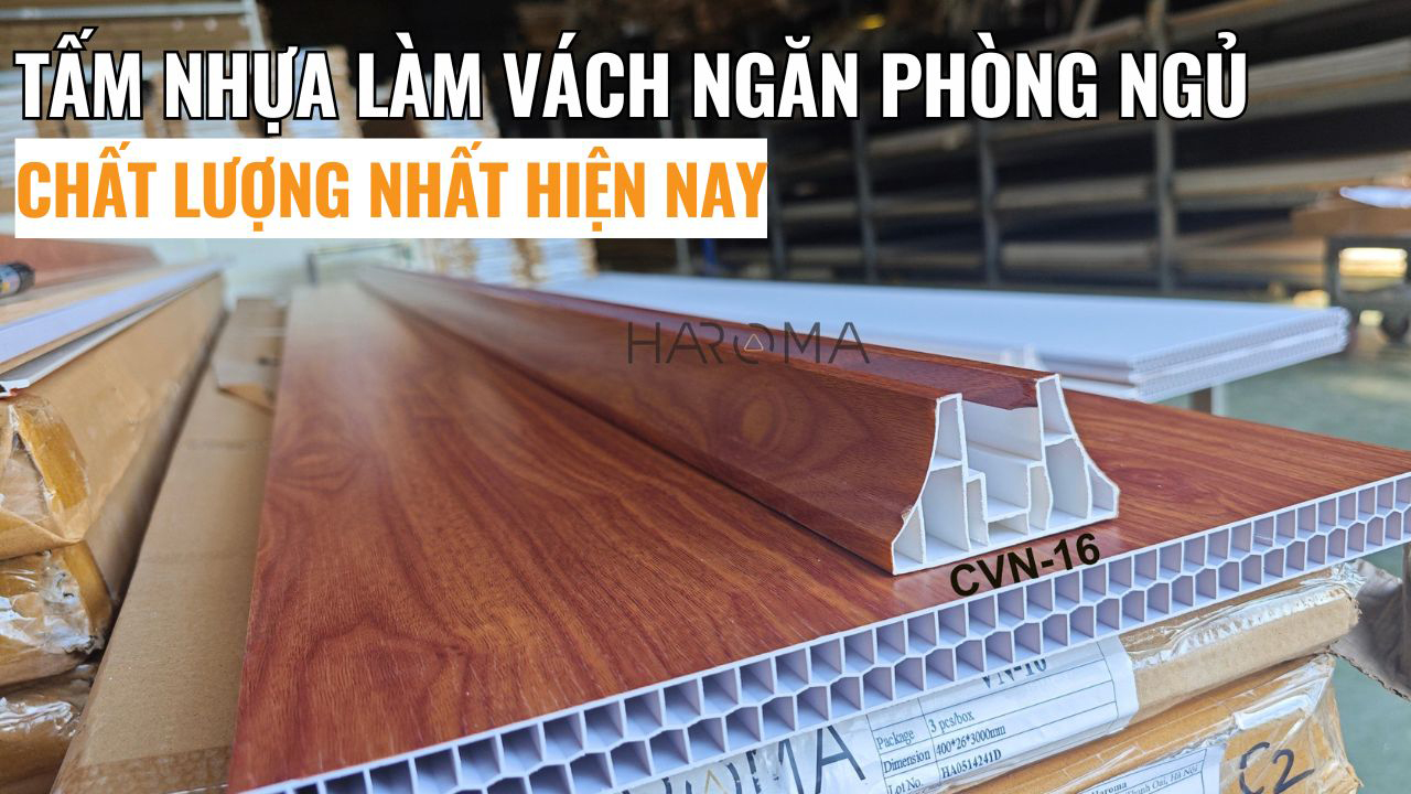 Tấm nhựa làm vách ngăn phòng ngủ chất lượng nhất hiện nay