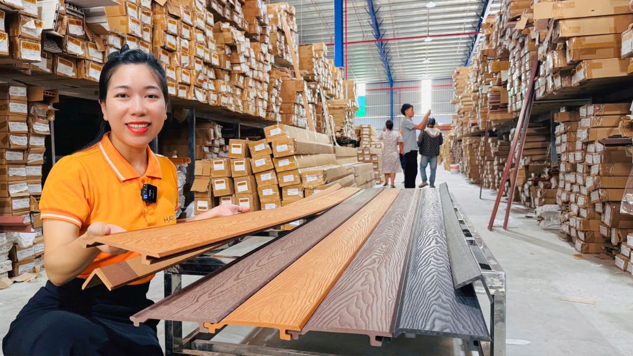 Nguồn cung cấp phân phối gỗ nhựa ngoài trời tại Bắc Ninh Chất lượng, giá tốt