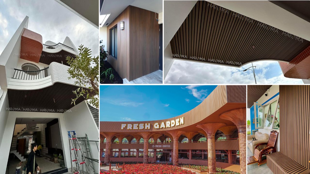 Top 3 vật liệu tấm ốp tường ngoài trời xu hướng hiện nay