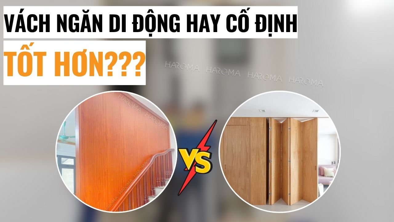 Góc hỏi đáp: Vách ngăn di động hay cố định tốt hơn?