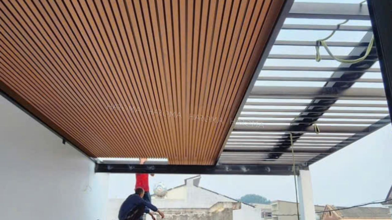 Hướng dẫn thi công lam sóng gỗ nhựa ngoài trời và những lưu ý quan trọng