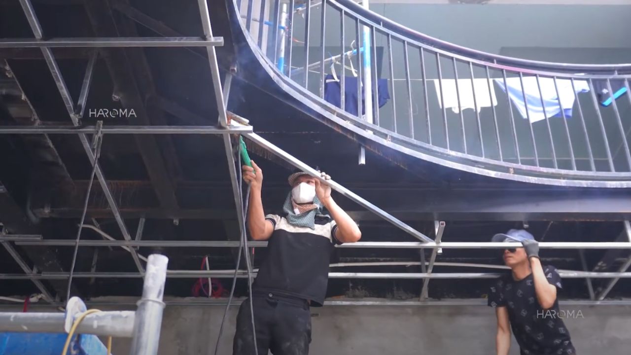 Lắp đặt tấm ốp gỗ nhựa ASA đẹp chuẩn công trình, bền gấp 3 lần gỗ tự nhiên