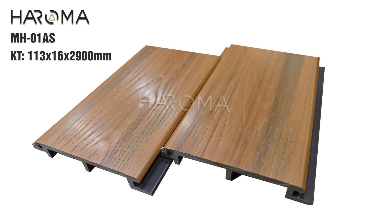 Lắp đặt tấm ốp gỗ nhựa ASA đẹp chuẩn công trình, bền gấp 3 lần gỗ tự nhiên