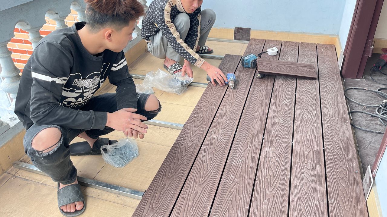 Tối ưu không gian, nâng trải nghiệm sống với sàn gỗ nhựa ngoài trời