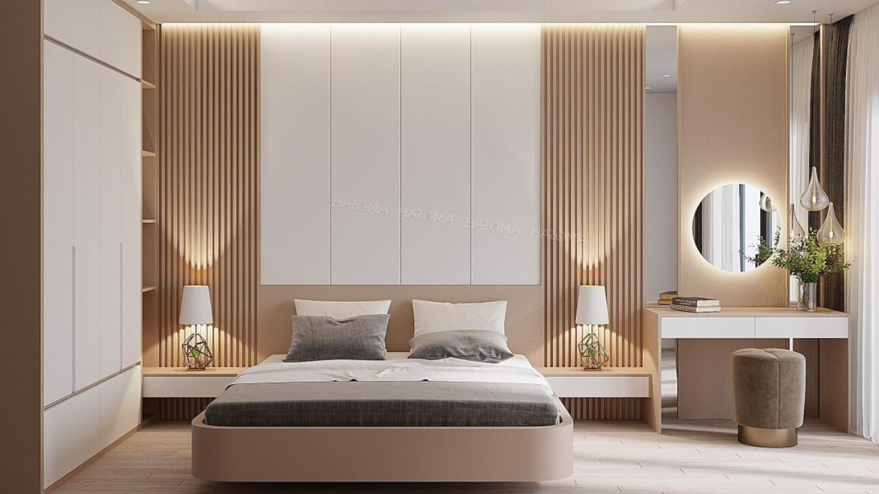 Nên chọn ốp nhựa giả đá trắng hay sơn tường trắng cho phòng ngủ?