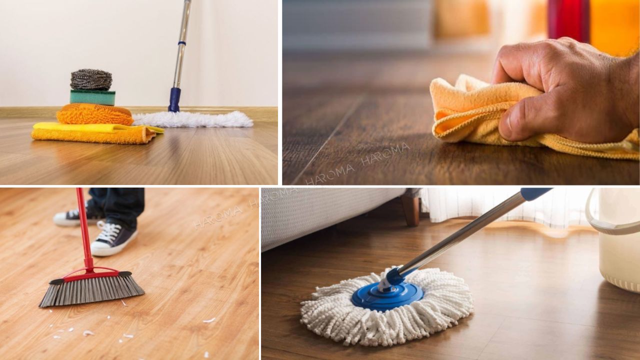 Đánh bóng sàn nhựa giả gỗ đúng cách - giải pháp giữ sàn luôn sáng đẹp, bền màu theo thời gian