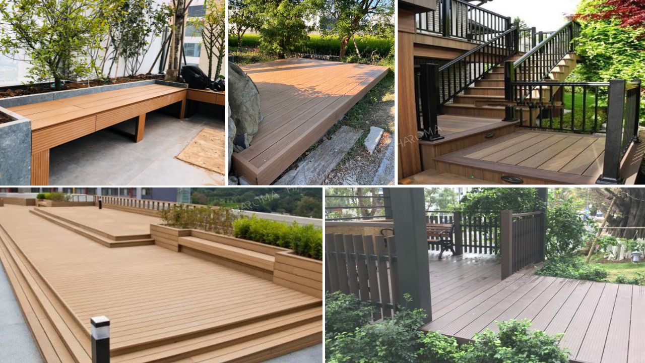 Tiêu chí lựa chọn sàn gỗ nhựa ngoài trời cho biệt thự, resort, nhà phố