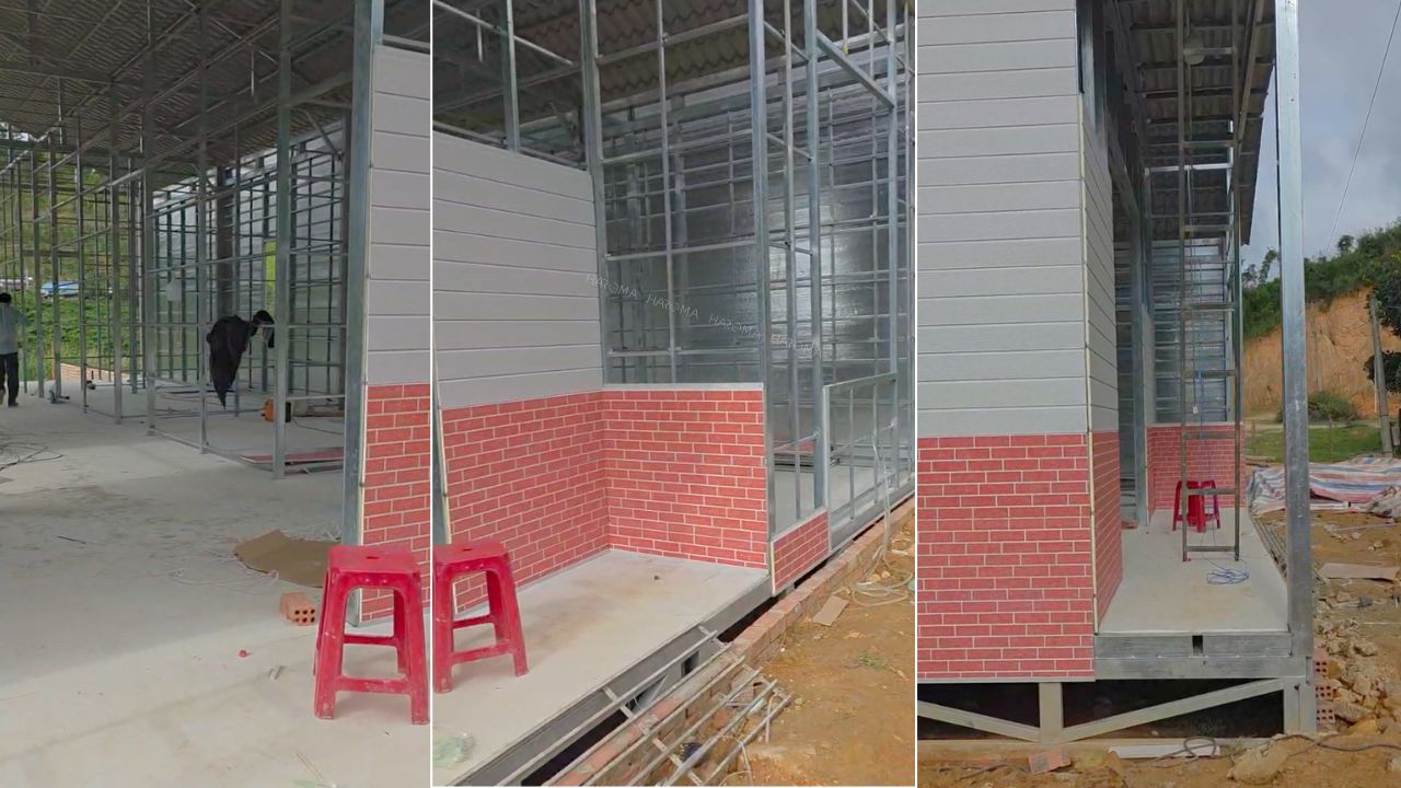 Hướng dẫn thi công trần panel cách nhiệt chi tiết – Giải pháp chống nóng ban công, mái hiên tối ưu