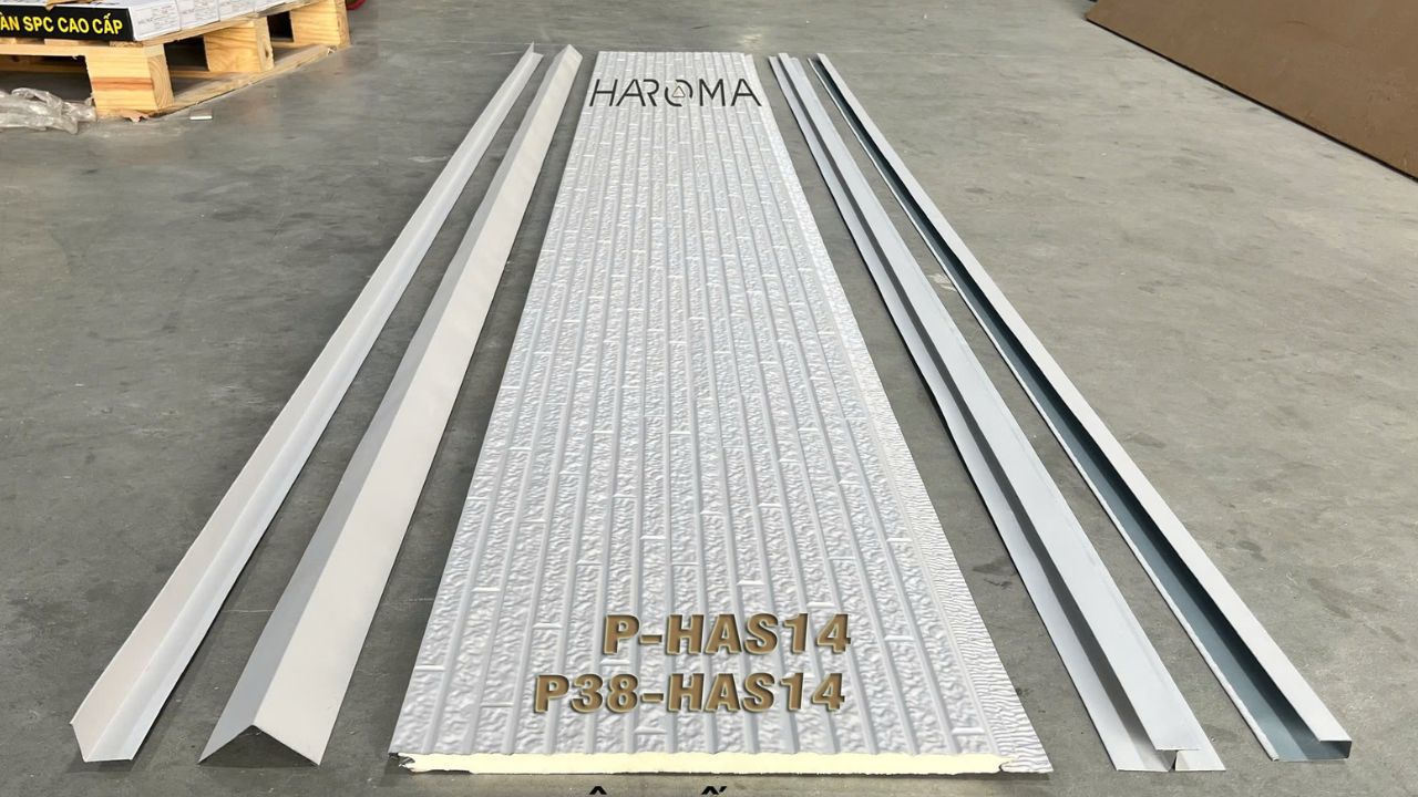 Full bộ phụ kiện và báo giá tấm panel cách nhiệt ốp tường trần