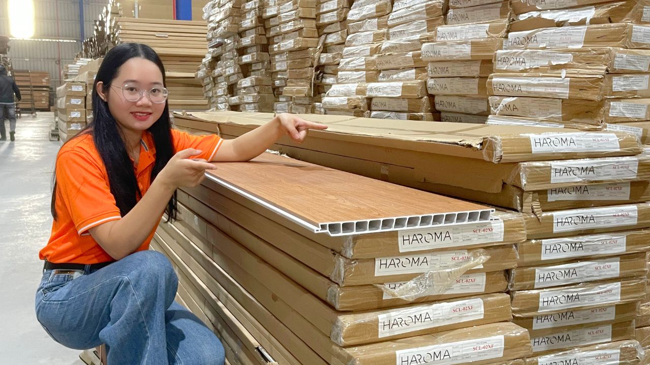 Các loại sàn nhựa tại Tổng kho Haroma và ứng dụng thực tế