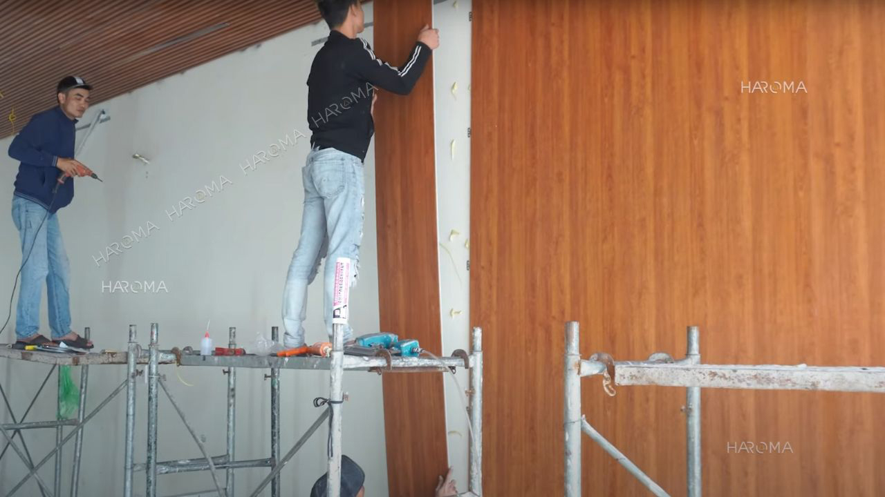 Báo giá vật tư tấm ốp nhựa nano cho 70m2 ốp tường