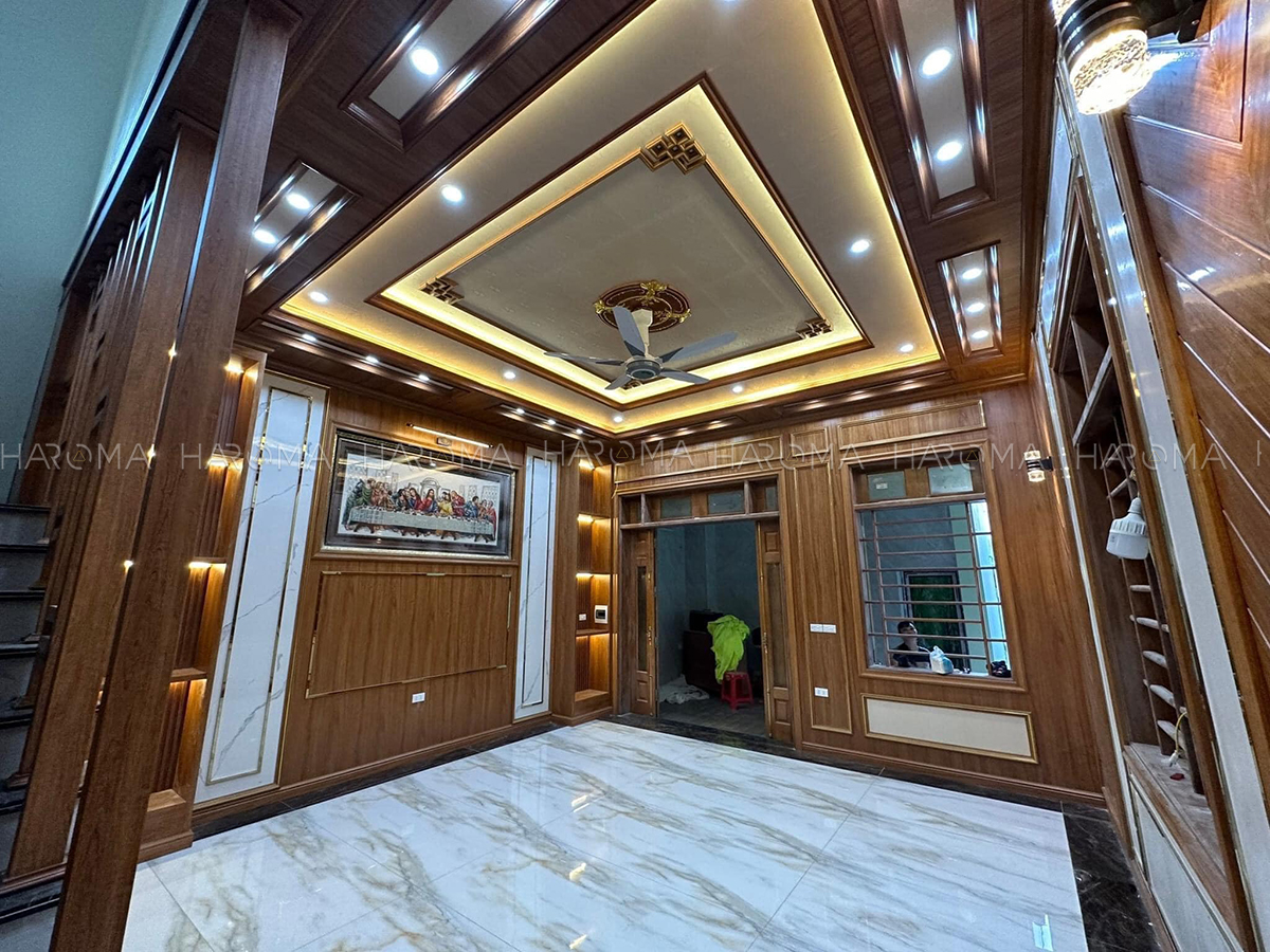 Nên làm trần nhựa nano hay trần thạch cao khi xây sửa nhà? Haroma