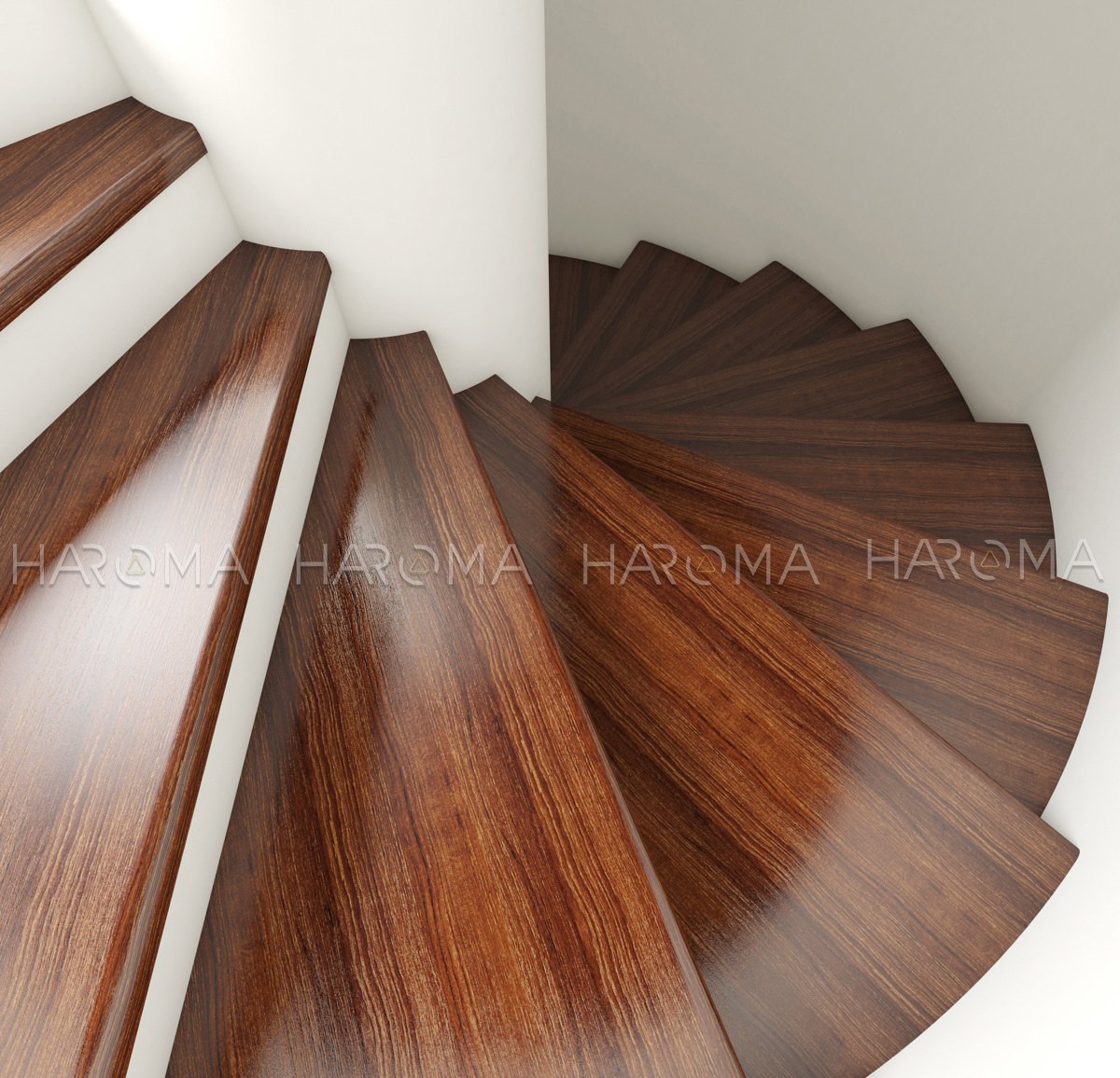 Review mặt bậc cầu thang nhựa giả gỗ chi tiết - Haroma