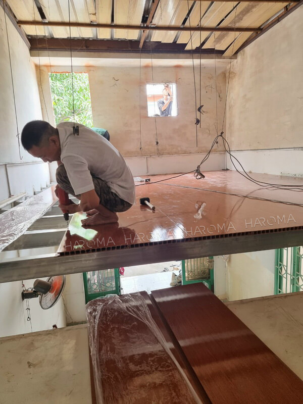 Sàn chịu lực có làm mặt bàn được không? Haroma