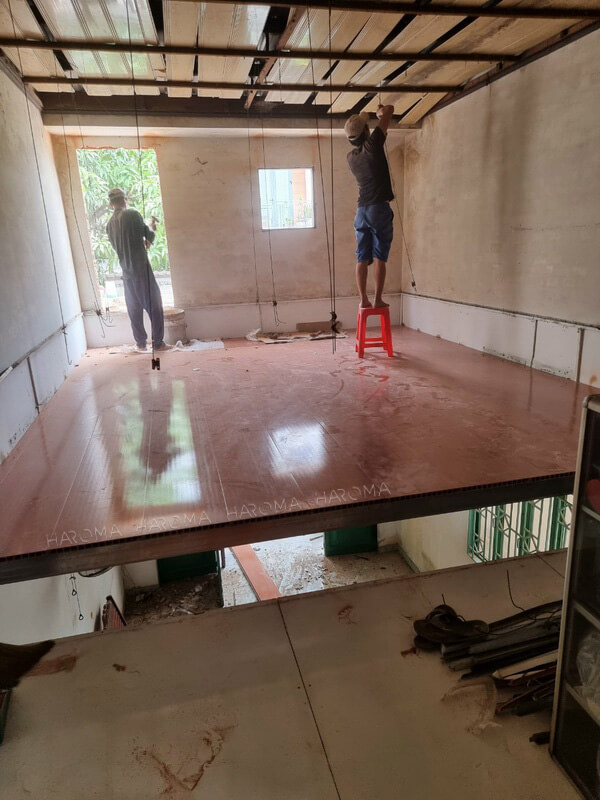 Sàn chịu lực có làm mặt bàn được không? Haroma