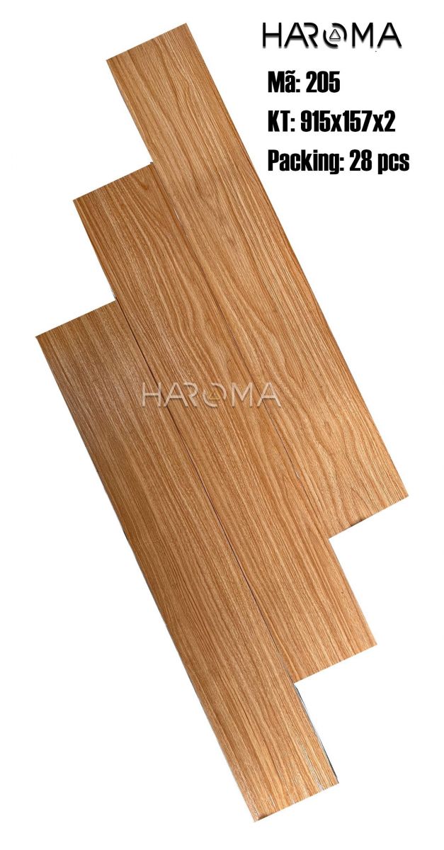 Sàn Nhựa dán keo HAROMA | Sàn Nhựa Vân Gỗ đẹp tại Hà Nội
